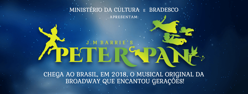 Audições para “Peter Pan”, da Fábula Entretenimento, estão&nbsp;abertas