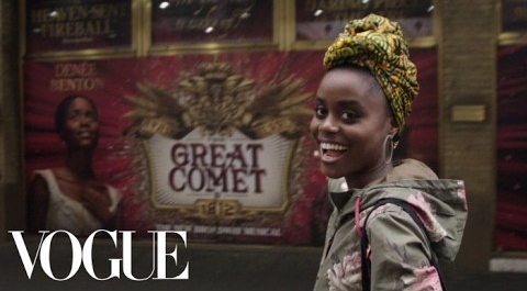 Acompanhe um dia na vida de Denée Benton, a Natasha de “The Great Comet Of&nbsp;1812”