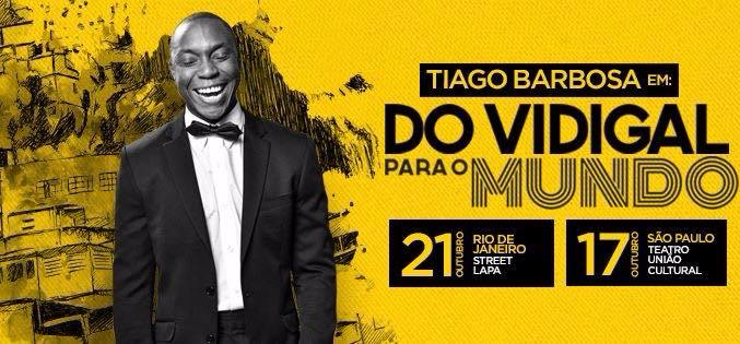 Tiago Barbosa volta ao Brasil para dois&nbsp;shows!