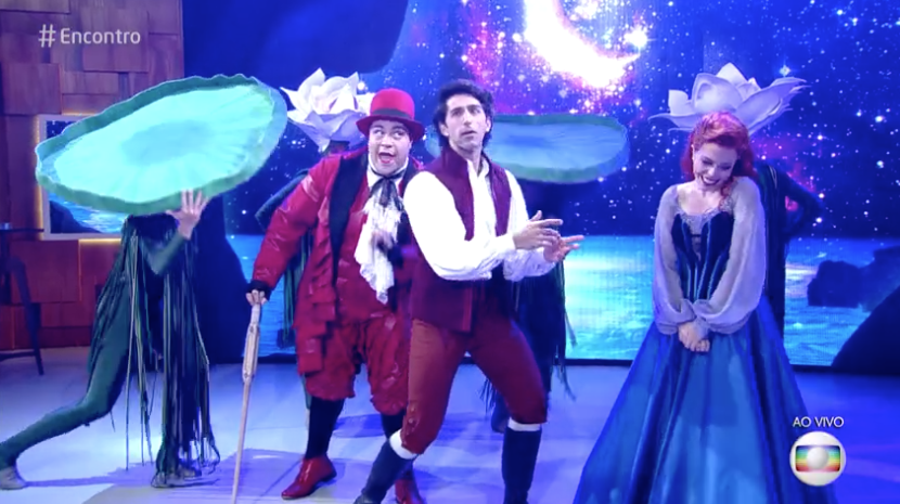 Veja a apresentação de “A Pequena Sereia” no Encontro com Fátima&nbsp;Bernardes