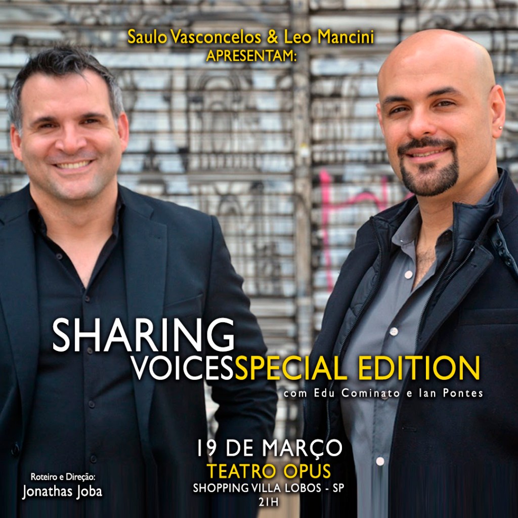 Saulo Vasconcelos e Léo Mancini apresentam show especial com Alírio Neto, Leonardo Neiva, Adriana Mezzadri e Kiara&nbsp;Sasso